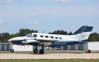 N6644Q @ KOSH - Cessna 414