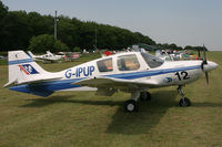 G-IPUP @ EGHA - Race number 12, at the Dorset Air Races. - by Howard J Curtis