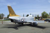 53-0704 - North American F-86D Sabre at the Travis Air Museum, Travis AFB Fairfield CA - by Ingo Warnecke