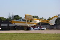 N1444A @ KOSH - Cessna P337H - by Mark Pasqualino