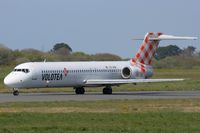 EC-LPM @ LFRB - Boeing 717-2BL, Taxiing to holding point Rwy 7R, Brest-Bretagne Airport (LFRB-BES) - by Yves-Q