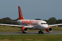 G-EZFU @ LFRB - Airbus A319-111, taxiing to boarding area, Brest-Bretagne Airport (LFRB-BES) - by Yves-Q