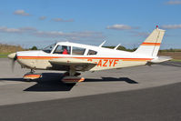 G-AZYF @ EGBR - Piper PA-28-180 Cherokee at The Real Aeroplane Club's Helicopter Fly-In, Breighton Airfield, September 2013. - by Malcolm Clarke