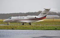 G-SDRY @ EGHH - Just a slight puddle after the latest downpour! - by John Coates