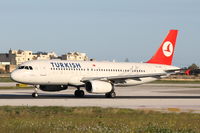 TC-JPS @ LMML - A320TC-JPS Turkish Airlines - by Raymond Zammit