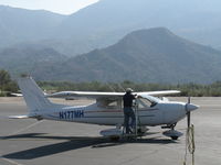 N177MH @ SZP - 1967 Cessna 177 CARDINAL, Lycoming O-360-A1A 180 Hp upgrade, PowerFlow exhaust mod, refueling - by Doug Robertson