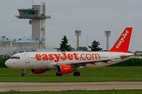 G-EZTI @ LFPO - Airbus A320-214, Taxiing after landing Rwy 26, Paris-Orly Airport (LFPO-ORY) - by Yves-Q