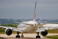 F-GSQR @ LFPO - Boeing 777-328 (ER), Taxiing  after Landing Rwy 26, Paris-Orly Airport (LFPO-ORY) - by Yves-Q