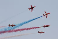 XX227 @ LMML - Red Arrows over Malta 29Sep13. - by Raymond Zammit