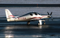 N111XA @ ESSB - Lining up runway 12. - by Anders Nilsson