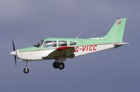 G-VICC @ EGSH - About to land. - by Graham Reeve