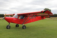 G-CDTY @ EGBR - Savannah Jabiru(5) at The Real Aeroplane Club's Pre-Hibernation Fly-In, Breighton Airfield, October 2013. - by Malcolm Clarke