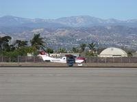 N805BB @ OXR - 2007 Cessna T206H TURBO STATIONAIR TC, Lycoming TIO-540-AJ1A 310 Hp, taxi - by Doug Robertson