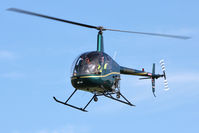 G-DODB @ EGBR - Robinson R22 Beta at The Real Aeroplane Club's Pre-Hibernation Fly-In, Breighton Airfield, October 2013. - by Malcolm Clarke