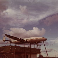 N4624 - Mounted on top of a gas station on Tamiami Trail by the 40 mile bend in the Everglades in FL in the 1970's. - by Larry Johnson