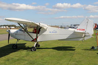 G-CCZM @ EGBR - Skyranger 912S(1) at The Real Aeroplane Club's Helicopter Fly-In, Breighton Airfield, September 2013. - by Malcolm Clarke