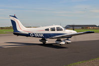 G-YANK @ EGBR - Piper PA-28-181 Cherokee Archer II at The Real Aeroplane Club's Pre-Hibernation Fly-In, Breighton Airfield, October 2013. - by Malcolm Clarke