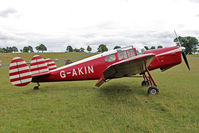 G-AKIN @ X1WP - Miles M-38 Messenger 2A at The De Havilland Moth Club's 28th International Moth Rally at Woburn Abbey. August 2013. - by Malcolm Clarke