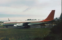 N714FC @ STN - Boeing 707-321C of Aeroamerica as seen at Stansted in the Summer of 1978. - by Peter Nicholson