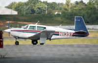 N1139Y @ KDAN - 1981 Mooney at KDAN - by Richard T Davis