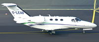 G-LEAB @ EDDL - London Executive Aviation (untitled), is here on taxiway M at Düsseldorf Int'l(EDDL) - by A. Gendorf