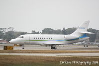 N1128B @ KSRQ - Dassault Falcon 2000 (N1128B) arrives at Sarasota-Bradenton International Airport - by Donten Photography