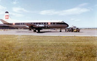 G-APKF @ INV - Viscount 806 of British European Airways as seen at Inverness in the Summer of 1968. - by Peter Nicholson