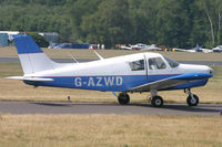 G-AZWD @ EGHH - At the holding point for runway 26. - by Howard J Curtis