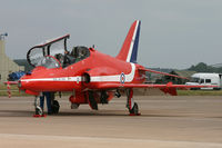XX237 @ EGVA - RIAT 2006, 'Red Arrows'. Actually a T1 (not converted to T1A configuration). - by Howard J Curtis