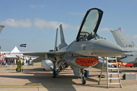 J-016 @ EGVA - Actually an F-16AM. RIAT 2006; on static display. KLu/313 Sqn. - by Howard J Curtis