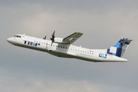 F-WWLW @ LFBO - ATR 72-600, Take off Rwy 32R, Toulouse Blagnac Airport (LFBO-TLS) - by Yves-Q