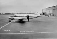 G-ALFU @ BHX - Here is G-ALFU at work and before it's repaint: At Elmdon (Birmingham) in 1957. - by BobH