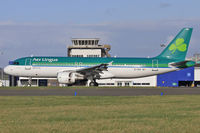 EI-DEK @ EGFF - Airbus A320-214, Arann 96CW, out of Dublin, landing on runway 30 at EGFF. - by Derek Flewin