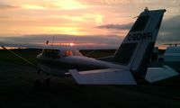 C-GOWR - C-GOWR at sunset, Deseronto, Onatrio - by Dave Carnahan