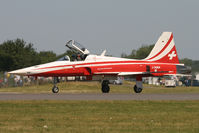 J-3084 @ EGVA - RIAT 2006. 'Patrouille Suisse'. - by Howard J Curtis