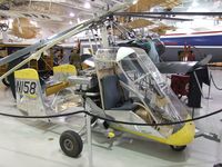 N158 - Hollmann HA-2M Sportster at the Hiller Aviation Museum, San Carlos CA - by Ingo Warnecke