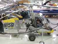 N158 - Hollmann HA-2M Sportster at the Hiller Aviation Museum, San Carlos CA - by Ingo Warnecke