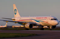 VP-BFY @ EGSH - About to depart NWI in the last light of the day.... - by Matt Varley