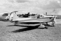 G-APNS @ OXF - G-APNS, The prototype (CN001) Garland-Bianchi Linnet. Seen here at Kidlington in April 1959. - by BobH