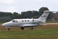 G-LEAA @ EGHH - Taxiing in on arrival - by John Coates