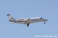 N88HP @ KSRQ - Cessna Citation Excel (N88HP) arrives at Sarasota-Bradenton International Airport following a flight from Boca Raton Airport - by Donten Photography