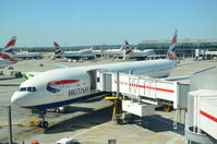 G-STBF @ EGLL - Waiting to depart to New York JFK.