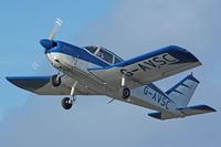 G-AVSC @ EGFP - Visiting Cherokee seen departing runway 22 at EGFP en-route to Dunkeswell. - by Derek Flewin