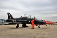 XX284 @ EGHH - Being prepared with the Reds at Cobham - by John Coates