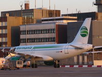 D-ASTX @ EDDW - Germania GMI A319 landed from Moscow and is now parking on the Apron. - by Bremen-Spotter