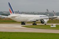 F-GSQT @ LFPO - Boeing 777-328 (ER), Taxiing after landing Rwy 26, Paris-Orly Airport (LFPO-ORY) - by Yves-Q