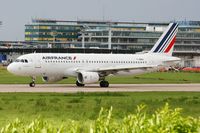 F-HBNA @ LFPO - Airbus A320-214, Landing Rwy 26, Paris-Orly Airport (LFPO-ORY) - by Yves-Q