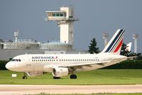 F-GRHF @ LFPO - Airbus A319-111, Taxiing after Landing Rwy 26, Paris-Orly Airport (LFPO-ORY) - by Yves-Q