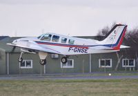 F-GNSE @ EGHH - Departing after a very short visit - by John Coates