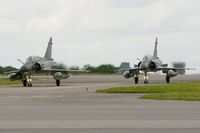 348 @ LFOE - French Air Force Dassault Mirage 2000N, Taxiing after landing Rwy 22,  Evreux-Fauville Air Base 105(LFOE) open day 2012 - by Yves-Q